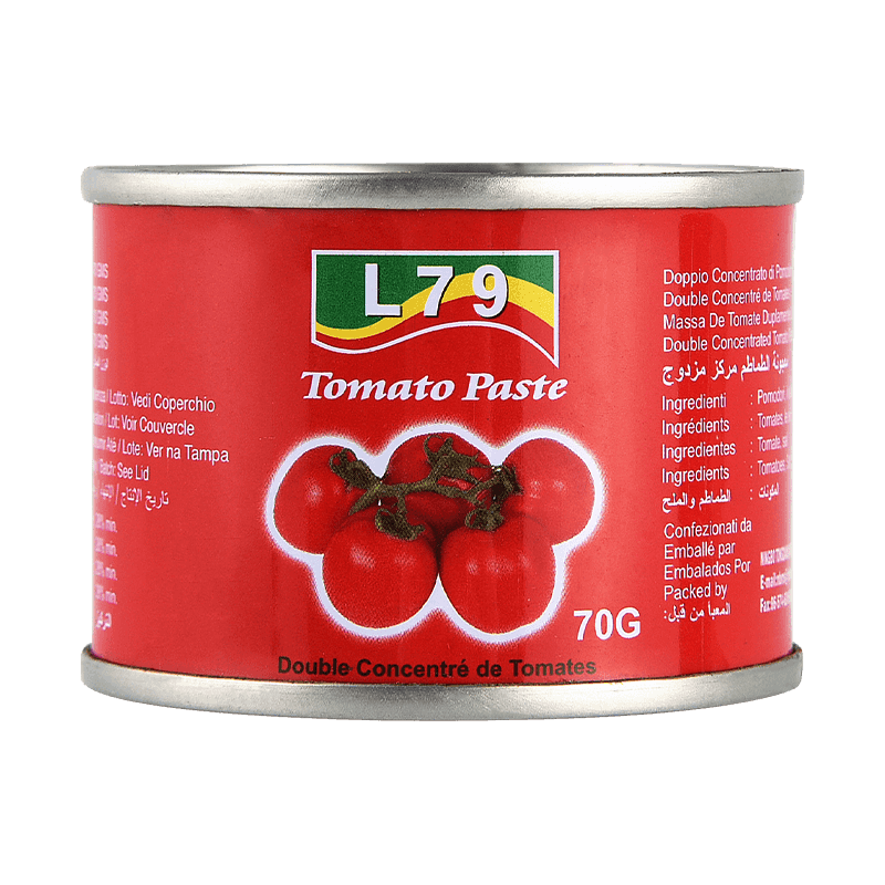 70g đóng hộp (dễ mở/ cứng mở) dán cà chua tập trung